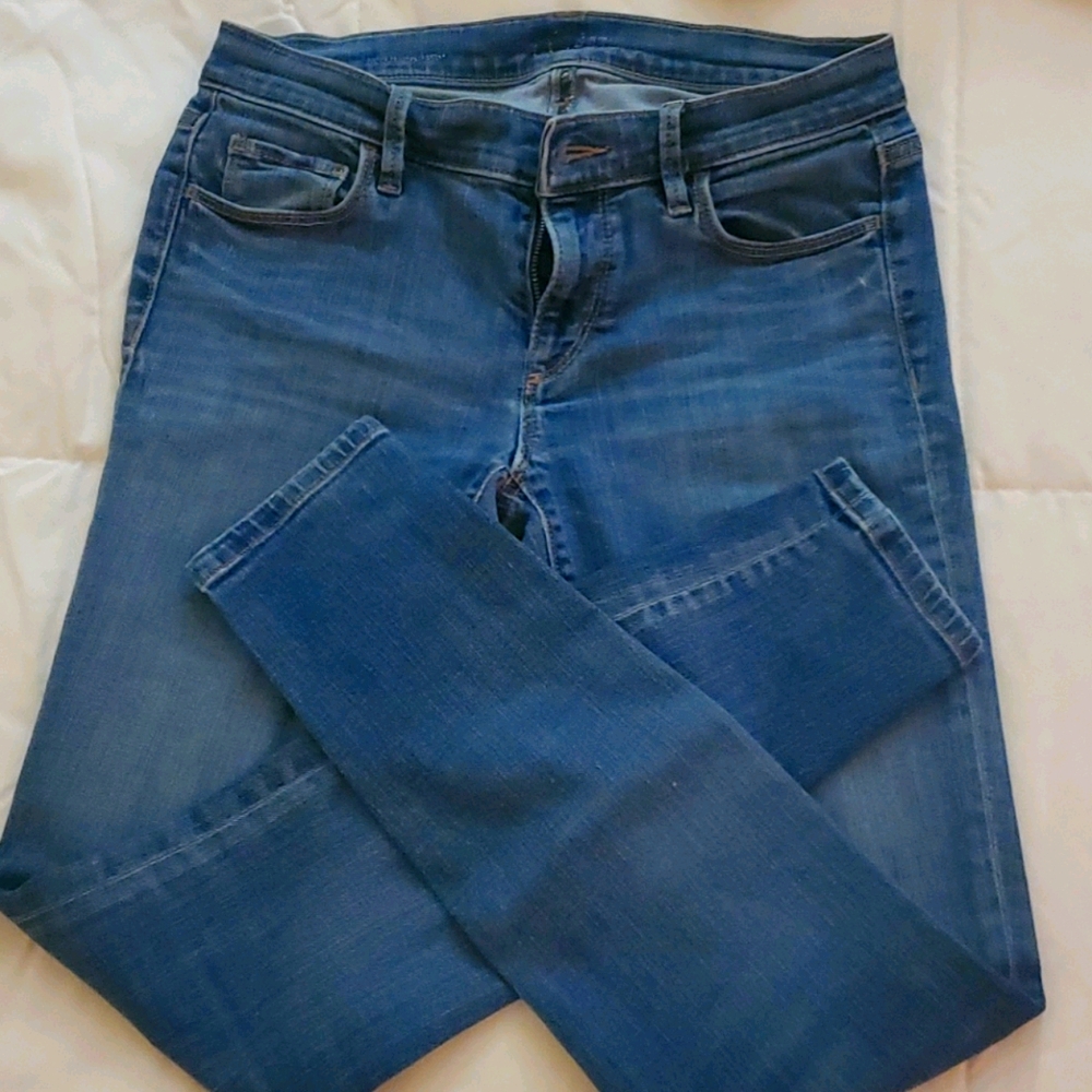 Loft mid-rise skinny jeans